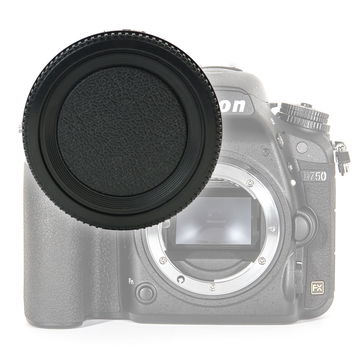 CELLONIC Camera Body Cap / Rear Lens Cap for Nikon D750 D3200 D3500 D5300 D5100 D810 D850 D7100 (BF-1B), Protective DSLR Housing Mount / Lenses Back Cover Lid