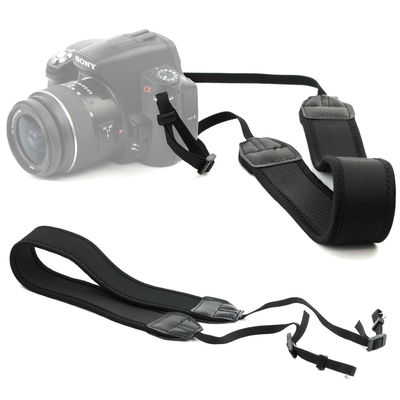 Adjustable Camera Strap for DSLR & Mirrorless – Secure Neck Strap for Canon, Nikon, Sony, Panasonic – 110cm Nylon with Loop Mount