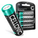 4x Battery (2600mAh, 1.2V)