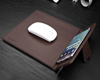 CELLONIC Mouse Pad + Wireless Charger for Qi-enabled Smartphones, iPhone Galaxy Nexus Huawei Induction Charger Charging Station Charging Pad Wireless Charging Inductive Charging Mat wireless Dock