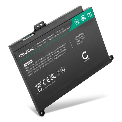 Battery for HP Pavilion 15-AU, 15-AU010WM, 15-AU018WM BP02XL (4500mAh, 7.7V) from CELLONIC