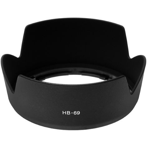 Lens Hood HB-69 – Flower / Tulip / Petal, Plastic, Bayonet from CELLONIC – Nikon AF-S DX NIKKOR 18-55mm f/3.5-5.6G VR II