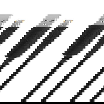 2x Camera USB Cable for Sony Alpha 6000 6300 6500 5100 5000 A7s II Alpha 7r ii Alpha 7 ii DSC-RX100 DSC-HX400V 1m Fast Charging Data Cable for Camera 1A Charger Lead PVC - Black