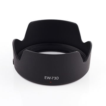 EW-73D Camera Lens Hood for Canon EF-S 18-135mm f/3.5-5.6 IS USM, Canon RF 24-105mm F4-7.1 IS STM - Plastic Bayonet Flower / Tulip / Petal Lens Shade from CELLONIC