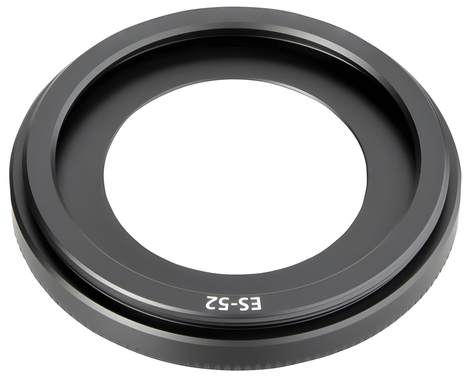 Lens Hood ES-52 – Cylindrical / Round, Plastic, Bayonet from CELLONIC – Canon EF 40mm f/2.8 STM; EF-S 24mm f/2.8 STM