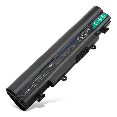 Battery for 3M Aspire V3-472; Acer Aspire V3-472 Acer AL14A32 (4400mAh, 11.1V) from CELLONIC