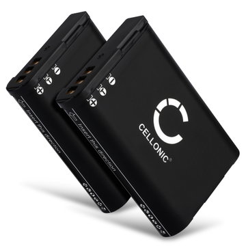 2x Battery for Nikon Coolpix B700, Coolpix P600, Coolpix P610, Coolpix P900, Coolpix S810c EN-EL23 (1600mAh, 3.6V - 3.7V) from CELLONIC