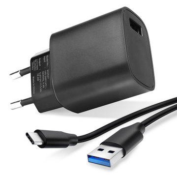 Phone Charger for Google Pixel 6, 6 Pro, 5, 4, 4 XL, 4a, 4a 5G, 3, 3 XL, 3a, 3a XL, 2, 2 XL, 1, 1 XL, Nexus 6P, 5X USB C Type C Smartphone Charging Cable UK Adapter Power Supply 1m Lead 15W 3A + USB Cable