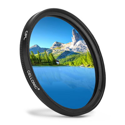 CELLONIC 39mm Polarising Filter for Ø 39mm Super Thin Screw In Circular Linear Polariser Polarised Camera Lens CPL Filter