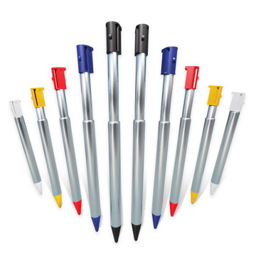 10x subtel Stylus Pen Set for Nintendo 3DS Telescopic Extending Capacitive Stylus Touch Screen Dabbers Pens for Phones Tablet Pens Gaming Pencil