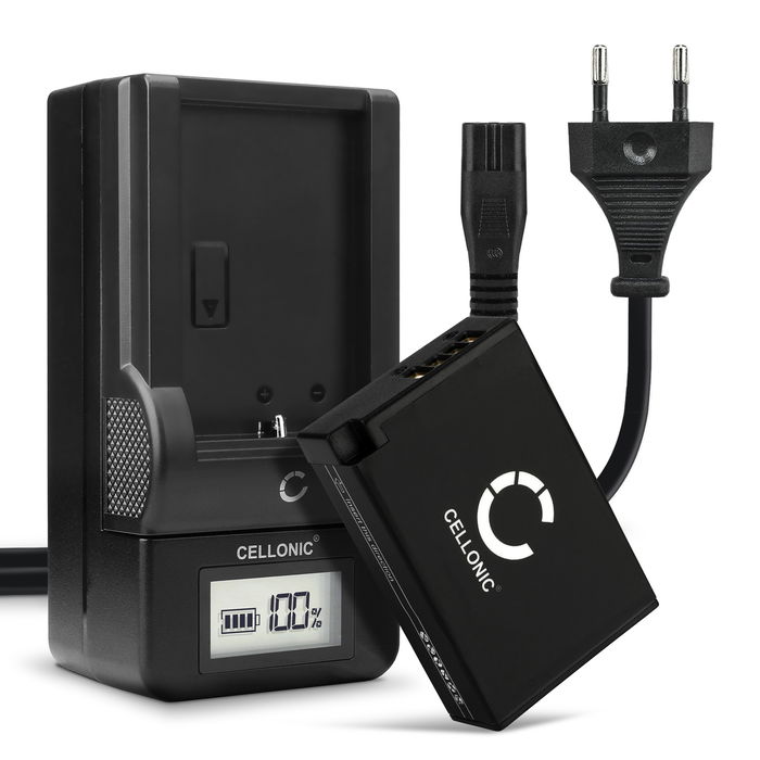 LP-E17 Camera Battery + Charger Set for Canon EOS 750D EOS 760D EOS 770D EOS 800D EOS Kiss X8i EOS M3 EOS M5 EOS M6 EOS Rebel T6i 950mAh Replacement Battery LCD Smart Charger