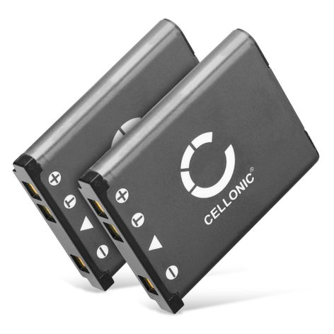 2x Battery for Nikon Coolpix S3000, S210, S220, S200, S4000, S570 (700mAh, 3.7V) from CELLONIC