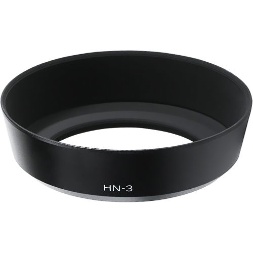 HN-3 Camera Lens Hood for HN-3 Universal Ø 52mm - Metal Screw-in Cylindrical / Round Lens Shade from CELLONIC