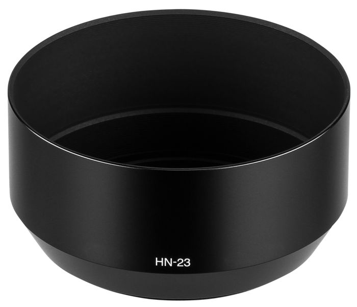 HN-23 Camera Lens Hood for Nikon AF 85mm f/1.8 D, Nikon HN-23 - Metal Screw-in Cylindrical / Round Lens Shade from CELLONIC