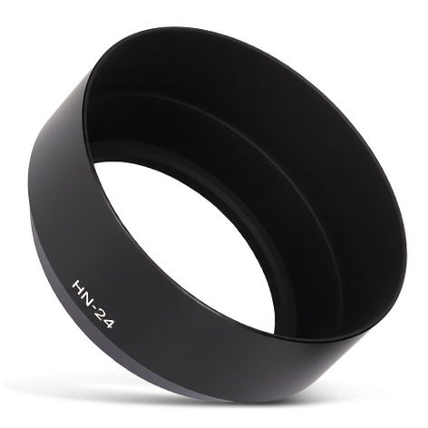 Lens Hood HN-24 62mm – Cylindrical / Round, Metal, Screw-in from CELLONIC – Nikon AF Nikkor 70-210mm 1:4, 1:4-5.6
