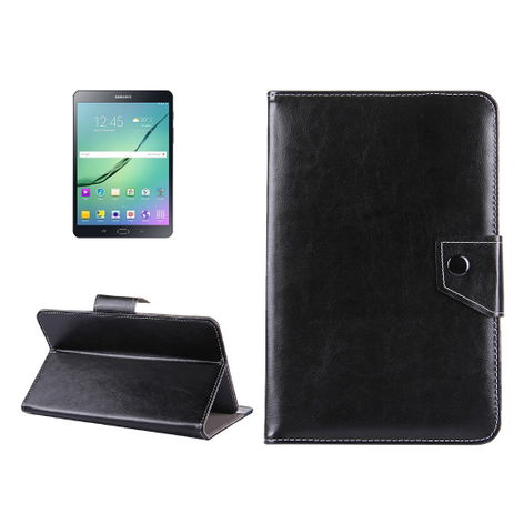 Case for 8" Tablets - Artificial leather, black Case