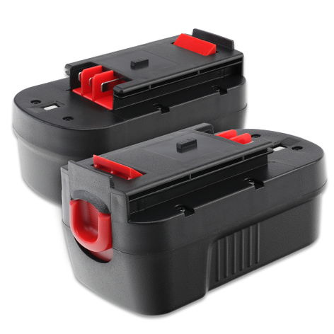 2x Battery for Black & Decker SS18; EPC18; GC818; GKC1817; GLC1825N; GLC2500; GTC1850N; NPP2018 A18E, A18 (3000mAh, 18V) from CELLONIC