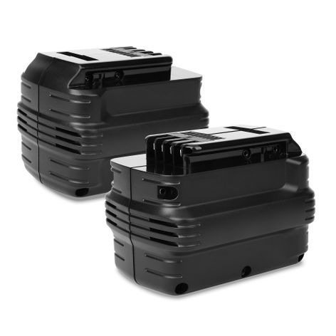 2x Battery for Dewalt DW017; DC223; DW004; DW005; DC222; DC222KA; DC223KA; DC224KB DE0240, DE0241, DE0243 (3000mAh, 24V) from CELLONIC