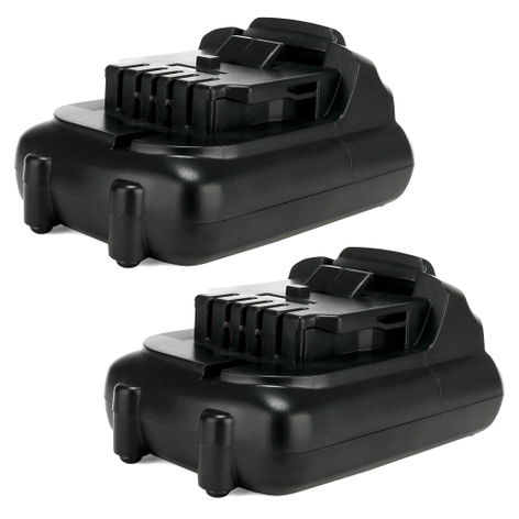2x Battery for Dewalt DCR020; DCL040; DCR011; DCD710; DCF815; DCF813; DCE089; DCS310 DCB127 (2000mAh, 10.8V) from CELLONIC
