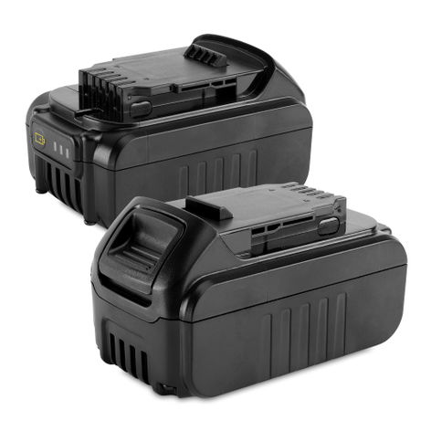 2x Battery for Dewalt DCR020; DCV584; DCB090; DCR017; DCR027; DCV582 DCB140, DCB141, DCB142 (3000mAh, 14.4V) from CELLONIC