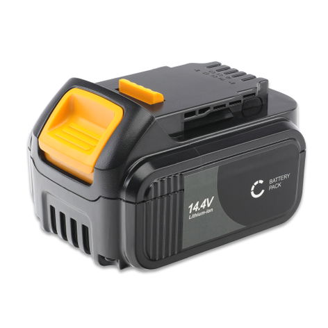 Battery for Dewalt DCR020; DCV584; DCB090; DCR017; DCR027; DCV582 DCB140 (4000mAh, 14.4V) from CELLONIC