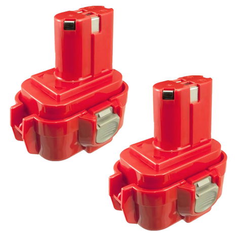 2x Battery for Makita BMR100; 6203D; 6207D; 6222D; 6260D; 6908D; DA312D; ML903; 6204D; 6226D; 6261D; 6503D (3000mAh, 9.6V) from CELLONIC