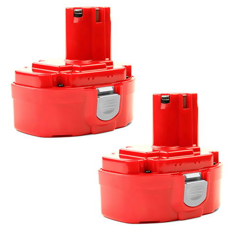 2x Battery for Makita 8391D; 8390D; 4334D; 5621RD; 6343D; 6347D; 6349D; 6390D; 6391D (3000mAh, 18V) from CELLONIC