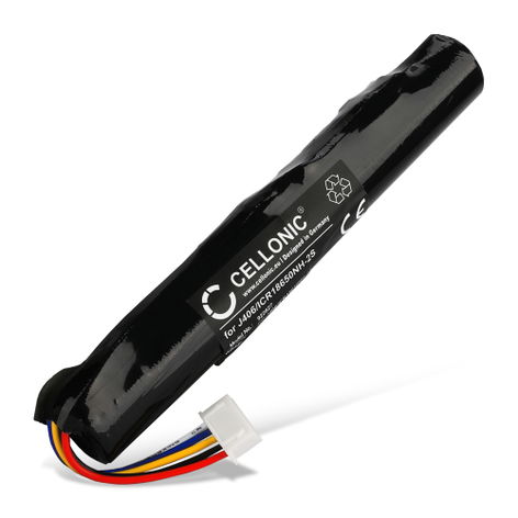 Battery for Bang & Olufsen BeoPlay A2; BeoLit 15, 17 J406/ICR18650NH-2S (3400mAh, 7.4V) from CELLONIC