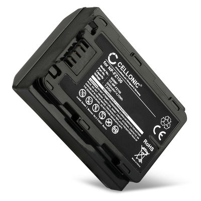 Battery for Sony Alpha 7 IV, A6700, A6600, A7C, A7S III, A7R III, A1, A9, 2040mAh from CELLONIC