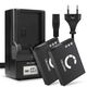 2x Battery (1100mAh, 3.7V) + Charger