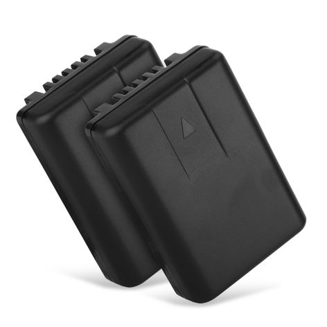 2x Battery for Panasonic HC-V110; HC-V110G; HC-V110GK; HC-V110K; HC-V110P (850mAh, 3.7V) from CELLONIC