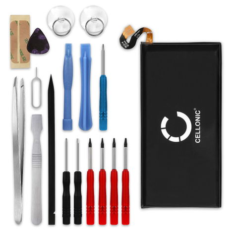 Battery for Samsung Galaxy S8, S8+; Dream 2 EB-BG950ABE (2600mAh, 3.85V) + Tool-kit from CELLONIC