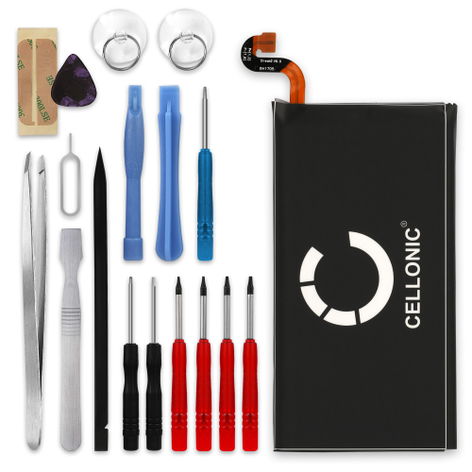 Battery for Samsung Galaxy S8 Plus (SM-G955 / SM-G955F) EB-BG955ABA, EB-BG955ABE (3500mAh, 3.85V) + Tool-kit from CELLONIC