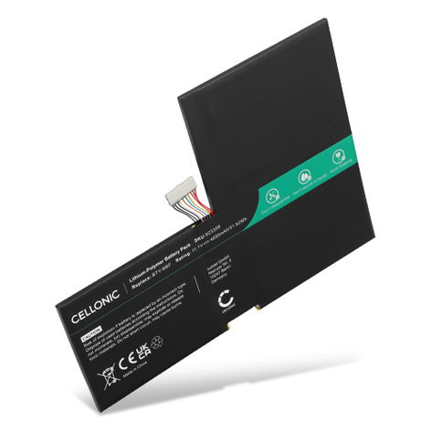 Battery for MSI GS60 2PC, 2PE, 2PL, 2QC, 2QD, 2QE, 6QE; PX60 6QE (4650mAh, 11.1V) from CELLONIC