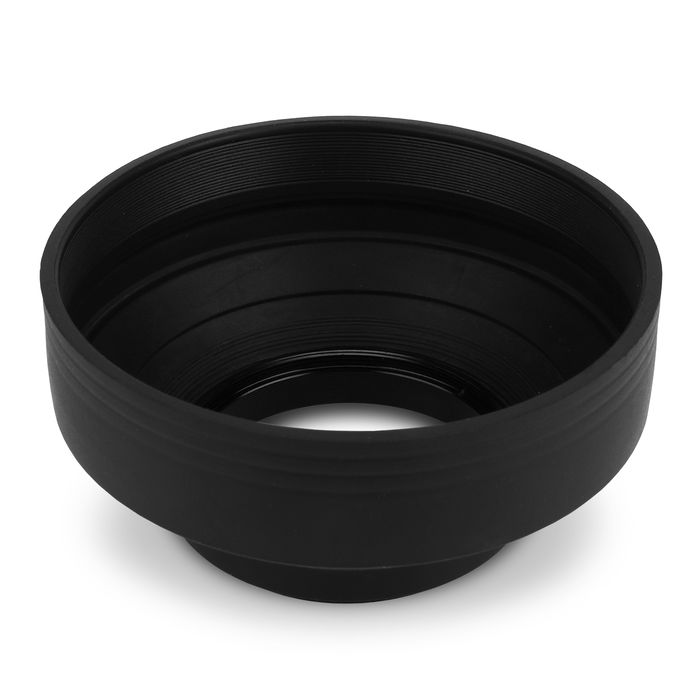 Ø 72mm Camera Ø 72mm Lens Hood for Universal Ø 72mm - Plastic Screw-in Collapsible Lens Shade from CELLONIC