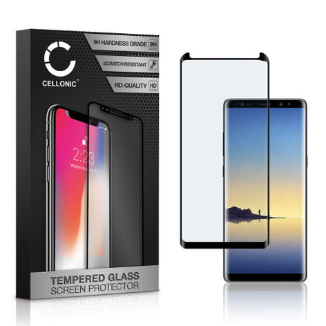 Screen Protector for Samsung Galaxy Note 8 (SM-N950) – Glass (9H hardness) from CELLONIC