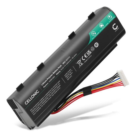Battery for ASUS G751J; G751JL; G751JM; G751JL-1A; G751JL-2A A42N1403 (4400mAh, 15V) from CELLONIC