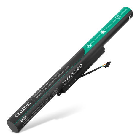Battery for Lenovo IdeaPad 310, 500, 510s, 500S; V4000; Z51 L14L4A01 (2200mAh, 14.4V) from CELLONIC