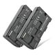 2x Battery 2000mAh