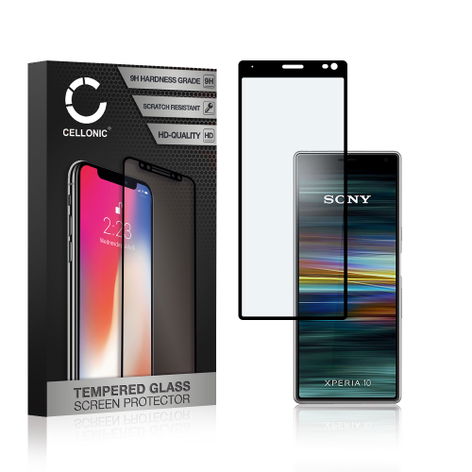 Screen Protector for Sony Xperia 10 – Glass (9H hardness) from CELLONIC
