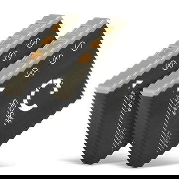 2x D-LI8 D-LI85 Battery for Pentax Optio S6 S7 S5i S5z S4 S4i S SV WP WPi W10 W20 A10 A20 A30 A40 T20 T10 E65 700mAh Camera Battery Replacement