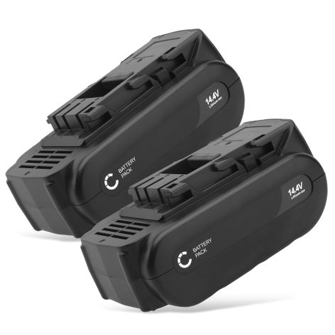 2x Battery for Panasonic EY3640; EY3641; EY3740; EY4541; EY4542 EY9L45, EY9L401, EY9L41, EY9L42, EY9L44, EY9L44B (2000mAh, 14.4V) from CELLONIC