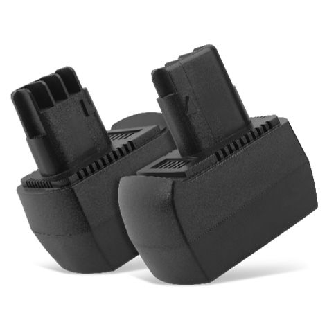 2x Battery for Metabo BSZ 12, 12 Impuls; BS 12 SP; BZ 12 SP; SSP 12 6.25474, 6.25473 (3000mAh, 12V) from CELLONIC