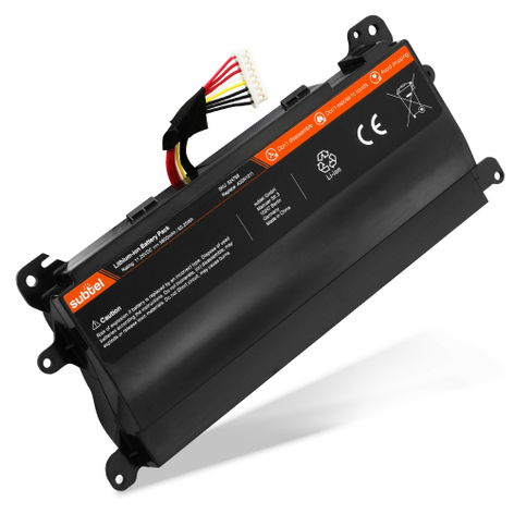 Battery for ASUS G752V; G752VL; G752VM; G752VT; G752VY; ROG G752VT (5800mAh, 11.25V) from subtel