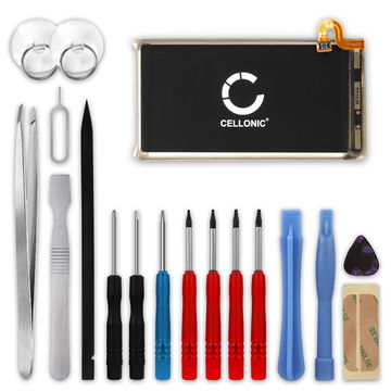 CELLONIC Phone Battery Replacement for Samsung Galaxy S9 (SM-G960) + 17-Tool Phone Repair Kit - EB-BG960ABE 3000mAh