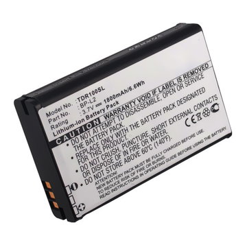 Battery for Tascam DR-100MKII, DR-1, GT-R1 BP-L2 (1800mAh, 3.7V) from CELLONIC