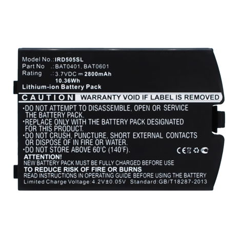 Battery for Iridium 9505A BAT0602, BAT0401, BAT0601 (2800mAh, 3.7V) from CELLONIC