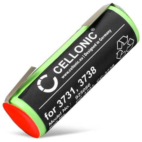 Battery for Braun Oral-B Professional Care 8000, 8300, 8500 3731 (2500mAh, 1.2V) from CELLONIC