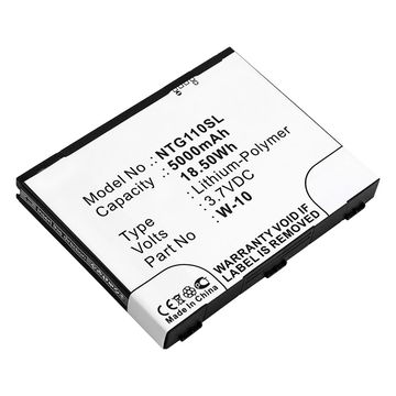 1x Battery for Netgear NightHawk M1, MR1100 Telstra MR1100, M1 W-10 (5000mAh, 3.7V) from CELLONIC