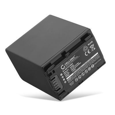 Battery for Sony HDR CX625, CX250, CX260, CX270, CX410, CX430, CX230, CX220, CX210 NP-FV100 NP-FV30 NP-FV50 NP-FV70 NP-FV90 (3090mAh, 7.2V) from CELLONIC